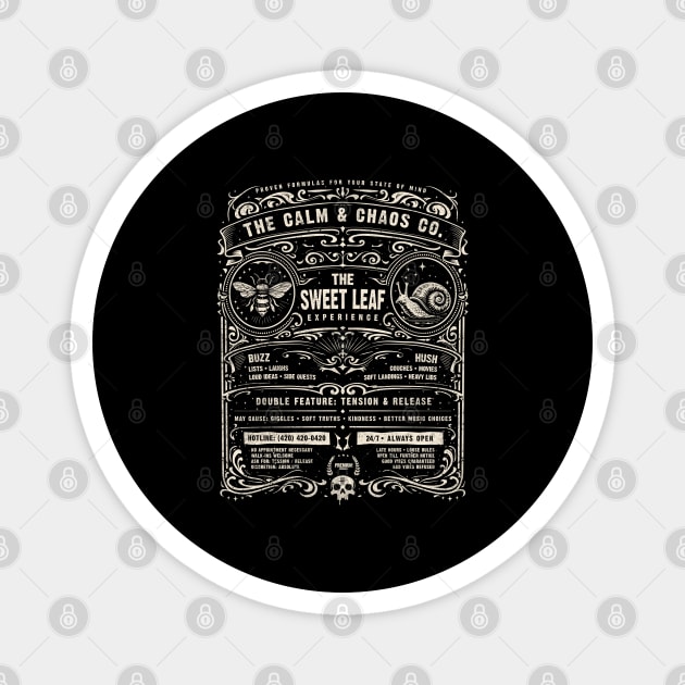 SWEET LEAF EXPERIENCE Magnet by artslaves